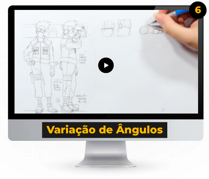 Variacao de Angulos curso de desenho metodo fanart 3.0