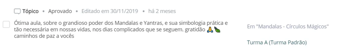 Curso de Massagem Tântrica depoimento3