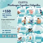 Pack Canva Fisioterapia Esportiva e Ortopédica